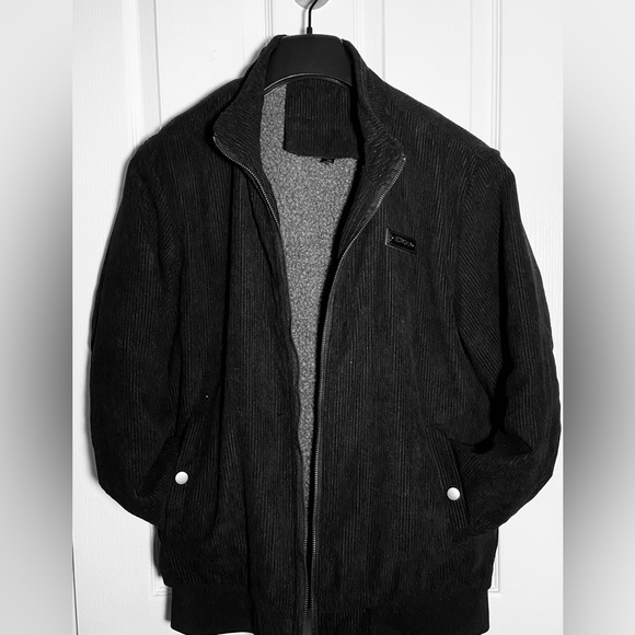 Corduroy Bomber Jacket - Black - M - Picture 5 of 5